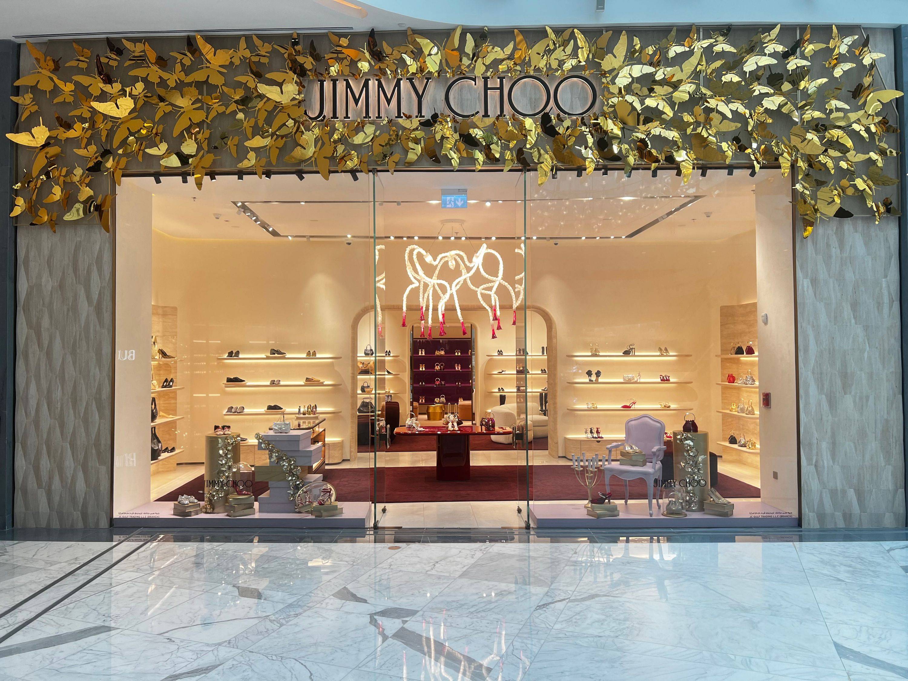 Jimmy Choo Holiday Façade